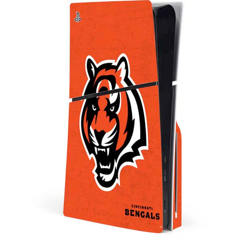NFL Cincinnati Bengals - Alternate Distressed PlayStation PS5 Skins