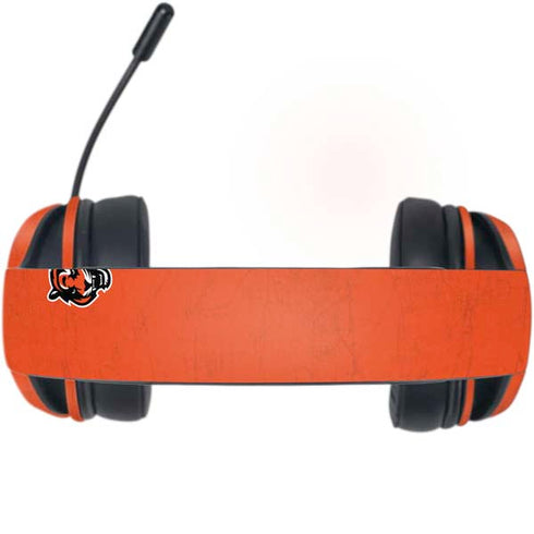 NFL Cincinnati Bengals - Alternate Distressed Razer Kraken X Skin
