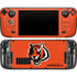 NFL Cincinnati Bengals - Alternate Distressed Steam Deck Handheld Gaming Computer OLED Skin