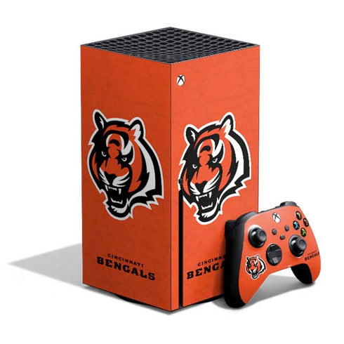 NFL Cincinnati Bengals - Alternate Distressed Xbox Series X Skins