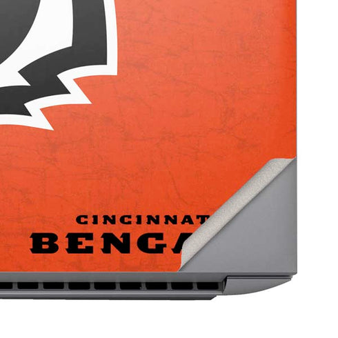 NFL Cincinnati Bengals - Alternate Distressed HP ZBook Fury 16 G10 Skin
