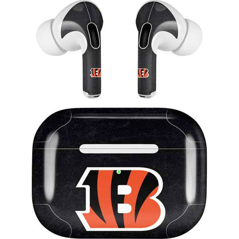 NFL Cincinnati Bengals - Distressed AirPods Pro 2nd Gen Skin