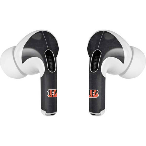 NFL Cincinnati Bengals - Distressed AirPods Pro 2nd Gen Skin
