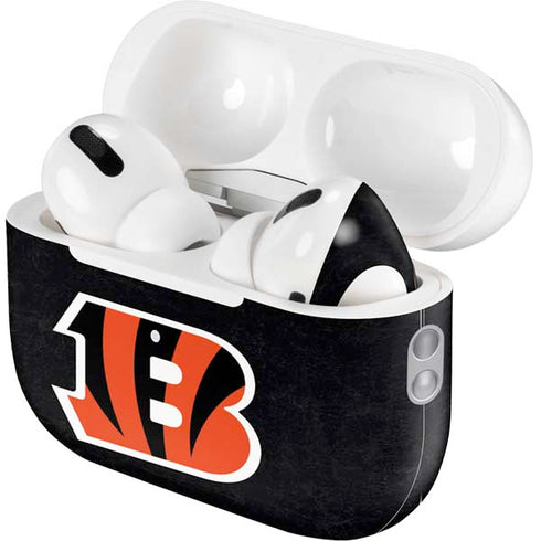 NFL Cincinnati Bengals - Distressed AirPods Pro 2nd Gen Skin