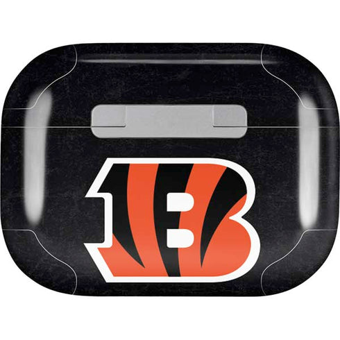 NFL Cincinnati Bengals - Distressed Apple AirPods Pro Skin