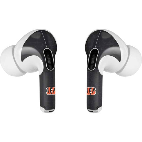 NFL Cincinnati Bengals - Distressed Apple AirPods Pro Skin