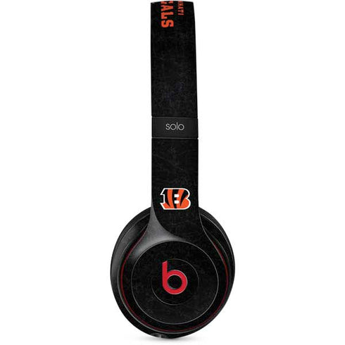 NFL Cincinnati Bengals - Distressed Beats Solo 3 Wireless Skin