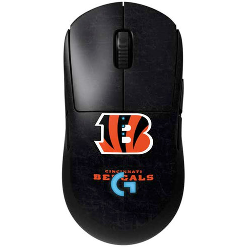 NFL Cincinnati Bengals - Distressed G Pro Wireless Gaming Mouse Skin