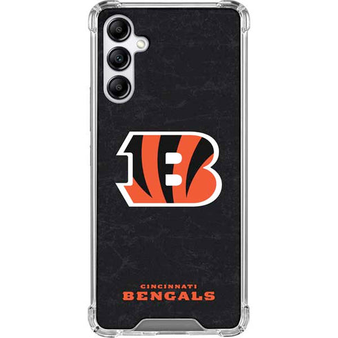 NFL Cincinnati Bengals - Distressed Gabb Phone 4 Clear Case