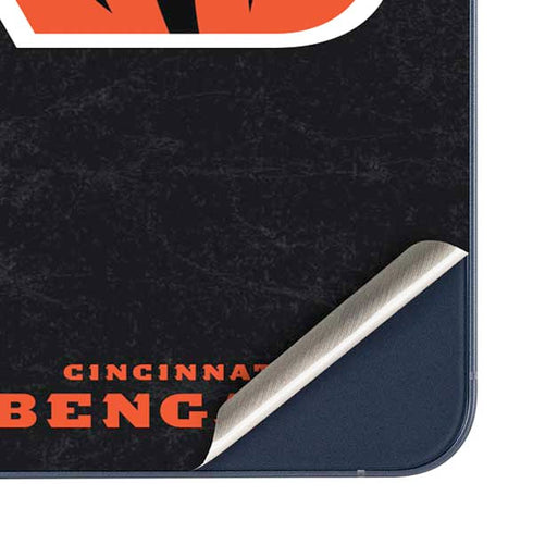 NFL Cincinnati Bengals - Distressed Galaxy A35 5G Skin