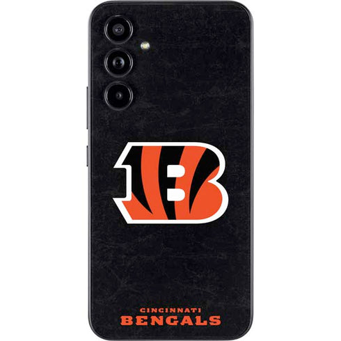 NFL Cincinnati Bengals - Distressed Galaxy A54 5G Skin