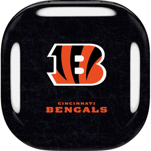 NFL Cincinnati Bengals - Distressed Galaxy Buds Live Skin