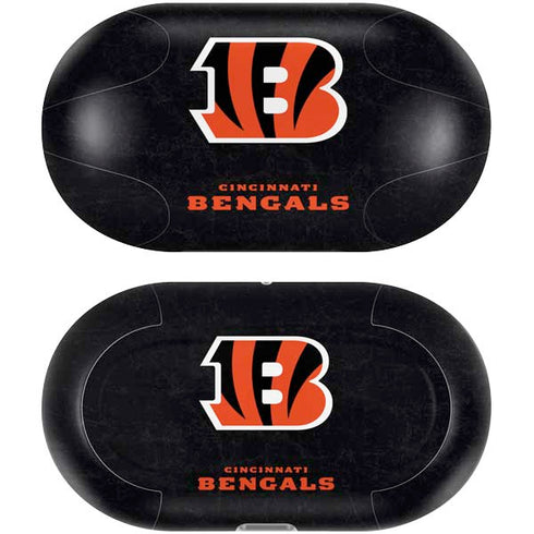 NFL Cincinnati Bengals - Distressed Galaxy Buds Plus Skin