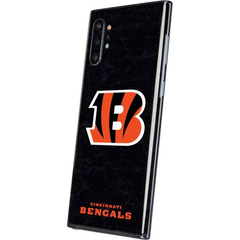 NFL Cincinnati Bengals - Distressed Galaxy Note 10 Plus Skin