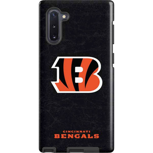 NFL Cincinnati Bengals - Distressed Galaxy Cases