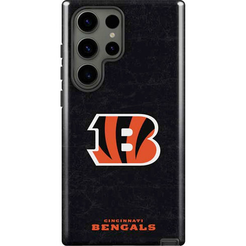 NFL Cincinnati Bengals - Distressed Galaxy S23 Ultra Pro Case