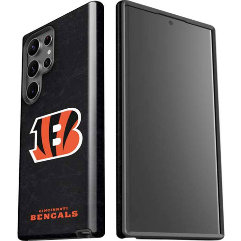 NFL Cincinnati Bengals - Distressed Galaxy S23 Ultra Pro Case