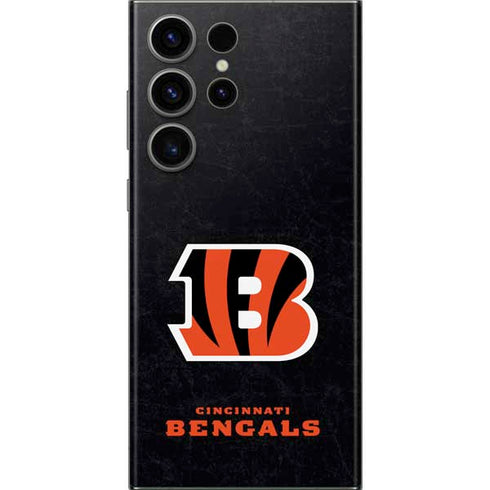 NFL Cincinnati Bengals - Distressed Galaxy Skins
