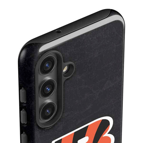 NFL Cincinnati Bengals - Distressed Galaxy S25 Impact Case