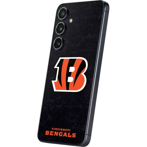NFL Cincinnati Bengals - Distressed Galaxy S24 Plus Skin