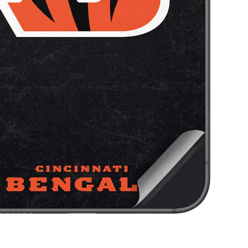 NFL Cincinnati Bengals - Distressed Galaxy S24 Plus Skin