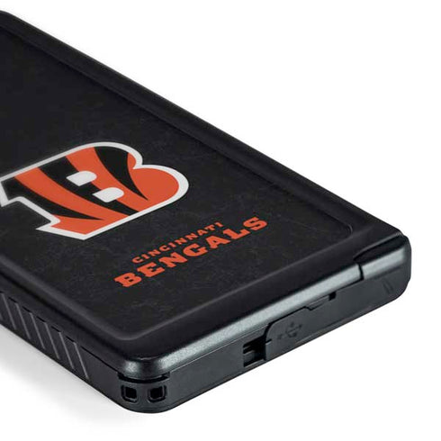 NFL Cincinnati Bengals - Distressed Galaxy S24 Ultra Waterproof Case
