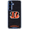 NFL Cincinnati Bengals - Distressed Galaxy S25 FE Clear Case