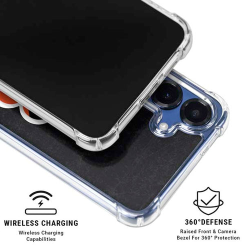 NFL Cincinnati Bengals - Distressed Galaxy S25 FE Clear Case