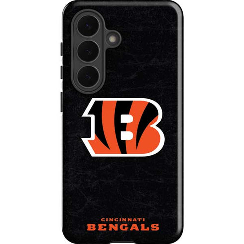 NFL Cincinnati Bengals - Distressed Galaxy S26 Impact Case