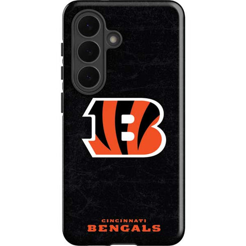 NFL Cincinnati Bengals - Distressed Galaxy S26 Plus Impact Case