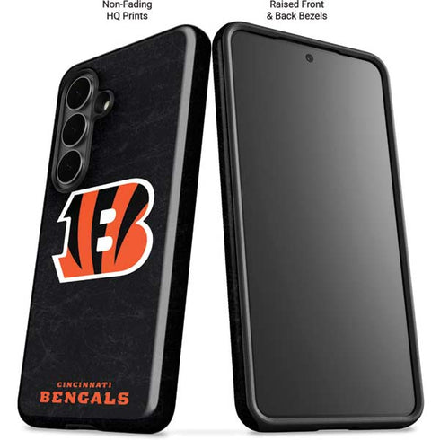 NFL Cincinnati Bengals - Distressed Galaxy S26 Plus Impact Case