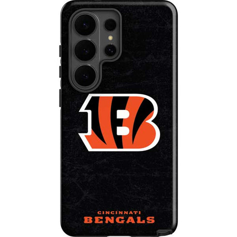NFL Cincinnati Bengals - Distressed Galaxy S26 Ultra Impact Case
