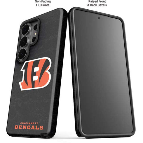 NFL Cincinnati Bengals - Distressed Galaxy S26 Ultra Impact Case