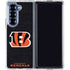 NFL Cincinnati Bengals - Distressed Galaxy Z Fold7 Clear Case