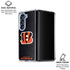 NFL Cincinnati Bengals - Distressed Galaxy Z Fold7 Clear Case