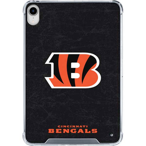 NFL Cincinnati Bengals - Distressed iPad 11th Gen (2025) Clear Case