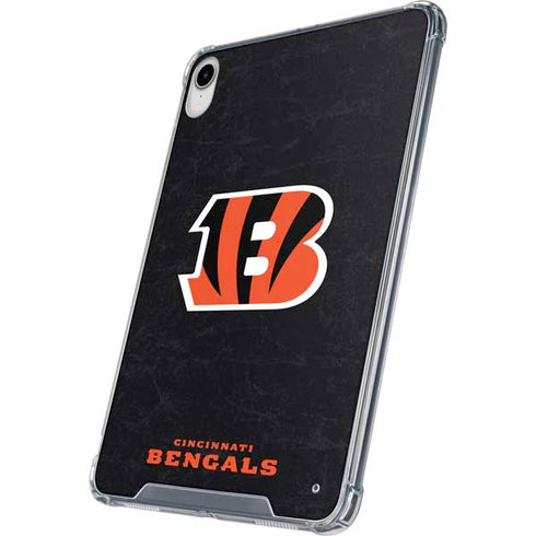 NFL Cincinnati Bengals - Distressed iPad 11th Gen (2025) Clear Case