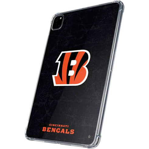 NFL Cincinnati Bengals - Distressed iPad Pro 11in (2024) Clear Case
