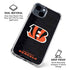 NFL Cincinnati Bengals - Distressed iPhone 15 Clear Case