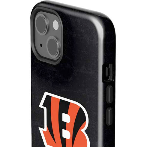 NFL Cincinnati Bengals - Distressed iPhone 15 Impact Case