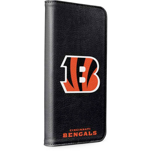 NFL Cincinnati Bengals - Distressed iPhone 15 Pro Max Folio Case