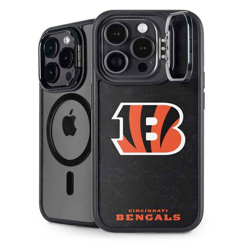 NFL Cincinnati Bengals - Distressed iPhone 15 Pro Max Kickstand Case