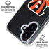 NFL Cincinnati Bengals - Distressed iPhone 16 Clear Case
