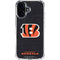 NFL Cincinnati Bengals - Distressed iPhone 16 Plus Clear Case