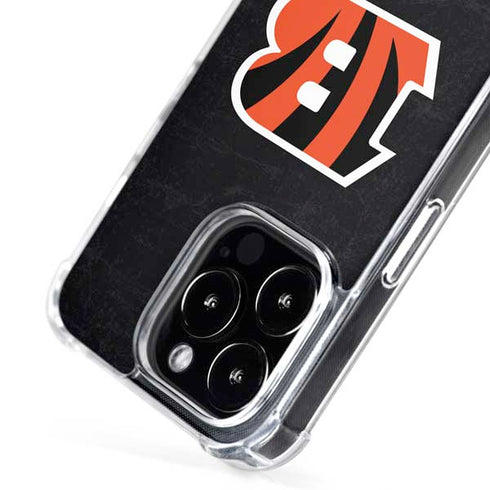 NFL Cincinnati Bengals - Distressed iPhone 16 Pro MagSafe Case