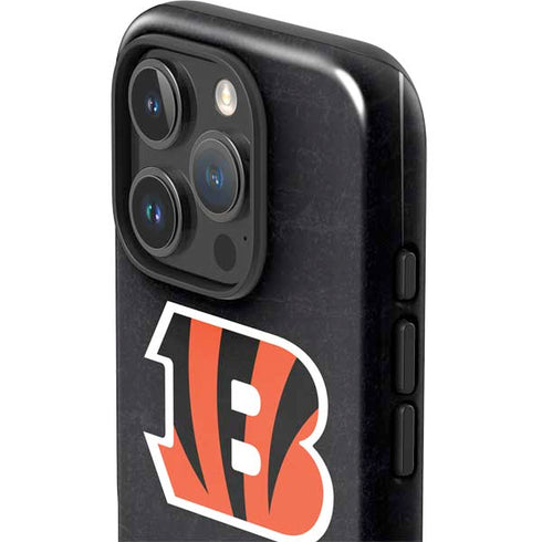 NFL Cincinnati Bengals - Distressed iPhone 16 Pro Max Impact Case