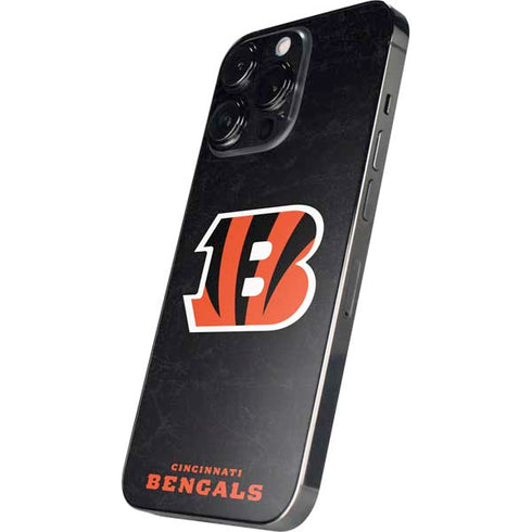 NFL Cincinnati Bengals - Distressed iPhone 16 Pro Skin
