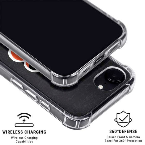 NFL Cincinnati Bengals - Distressed iPhone 16e Clear Case