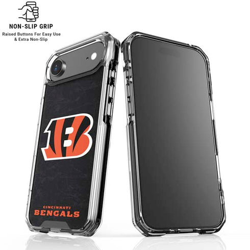 NFL Cincinnati Bengals - Distressed iPhone 17 Air Clear Case