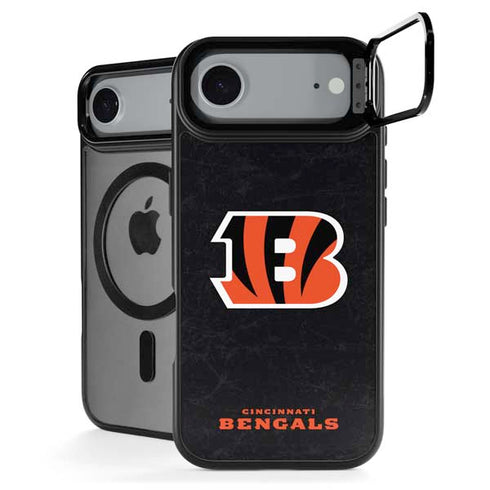 NFL Cincinnati Bengals - Distressed iPhone 17 Air Kickstand Case